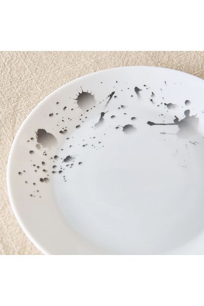 Home Box Splatter Opalware Side Plate - 19 cm