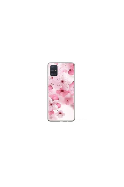 Atlas Husa personalizata 360 de grad Samsung Galaxy A51, Flowers #17, multico...