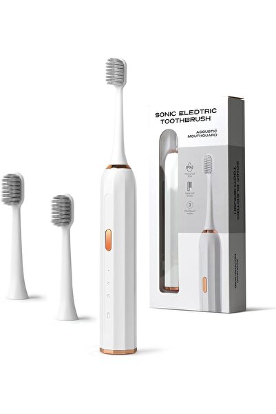 Baytion فرشاة أسنان كهربائية، فرشاة أسنان صوتية قابلة لإعادة الشحن من النوع C...