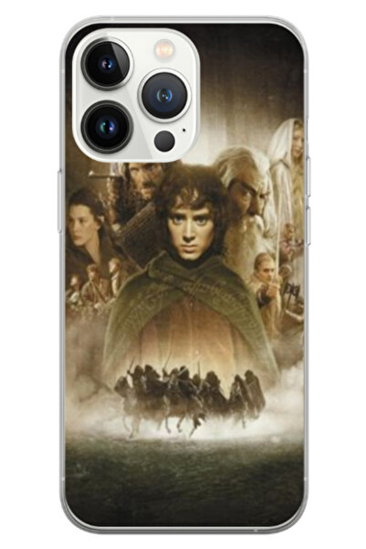 Atlas Husa personalizata 360 de grade pentru Apple iPhone 15 Pro, Lord of the...