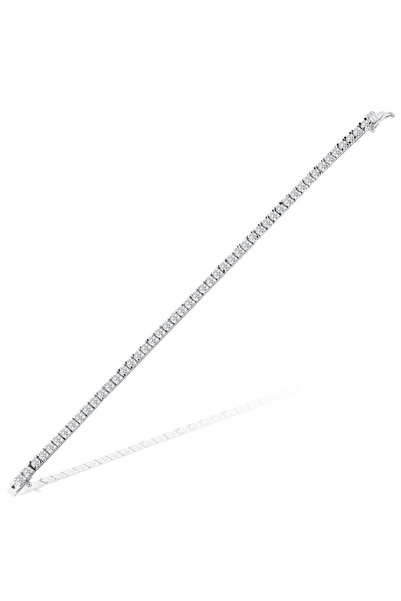 Pırlandia 4,00 Karat Pırlanta Su Yolu Bileklik