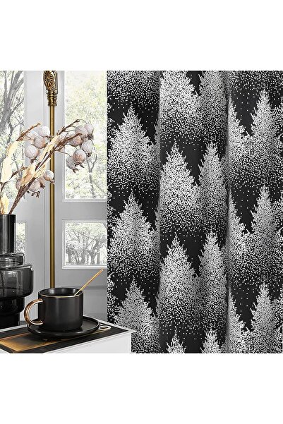 OEM Perdele opace cu inele metalice, scurte, 245 x 132 cm - set de 2 bucăți, ...