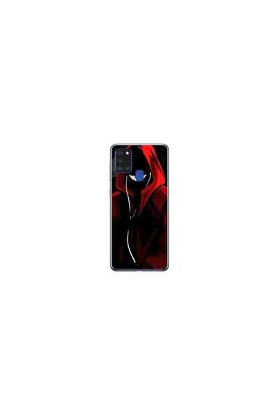 Atlas Husa personalizata 360 de grad Samsung Galaxy A21s, Evil Hoodie Man, mu...