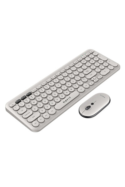 Havit Kit tastatura si mouse wireless 2.4 GHz KB 254 GCM, gri