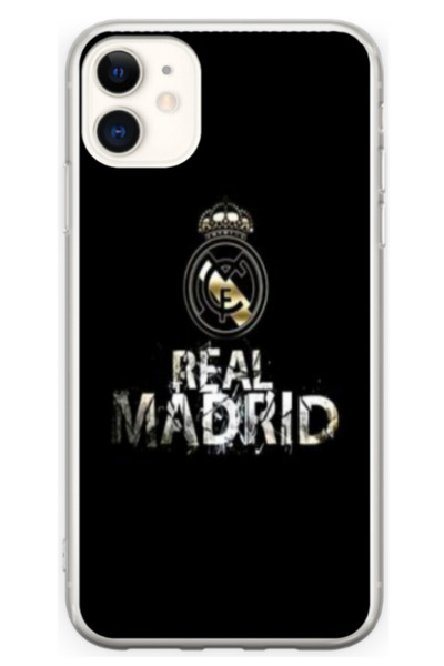 Atlas Εξατομικευμένη θήκη 360 μοιρών για Apple iPhone 12, Ρεάλ Μαδρίτης #2, S...
