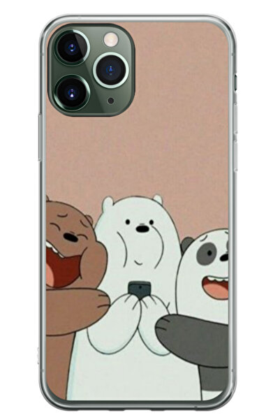 Atlas Husa personalizata 360 de grade pentru Apple iPhone 12 Pro, Bears #2, S...