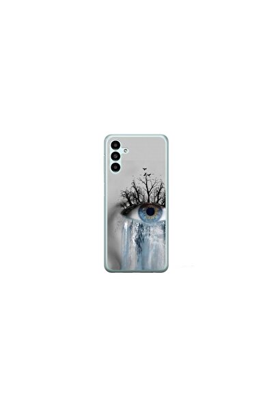 Atlas Husa personalizata 360 de grade pentru Samsung Galaxy A54, Teary Eye, S...