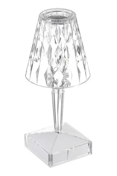 Raffine Acrylic Diamond Table Lamp Warm White