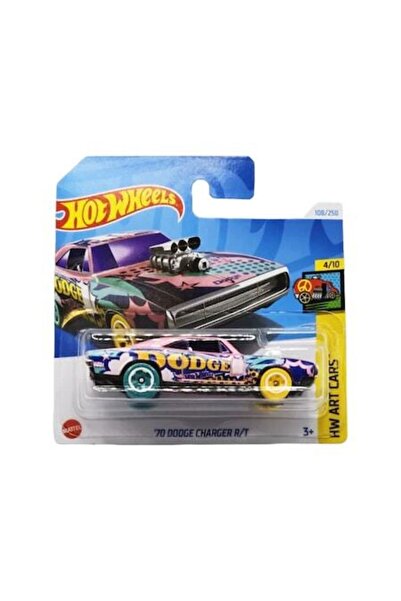HOT WHEELS Dodge Charger R/T '70, Multicolor, 1:64