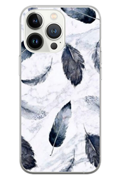 Atlas Husa personalizata 360 de grade pentru Apple iPhone 13 Pro, Leaf Design...