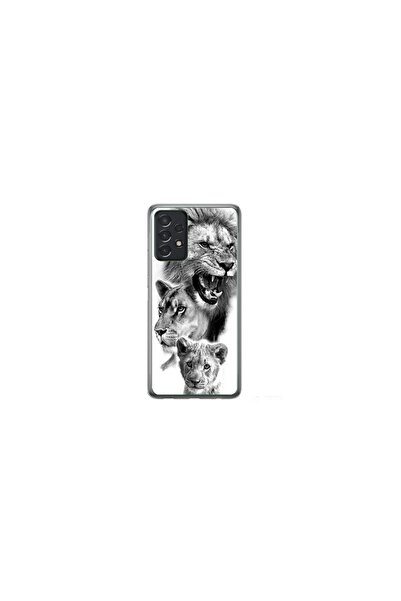 Atlas Husa personalizata 360 de grade pentru Samsung Galaxy A52, Lion #3, S1D...