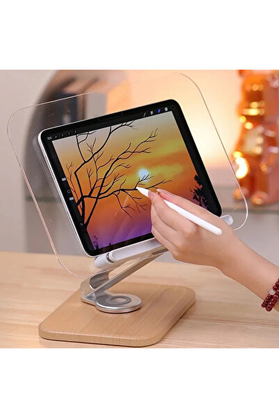Coverzone Profesyonel Kitap Okuma Sunum Standı iPad Uyumlu Katlanabilir Ahşap...
