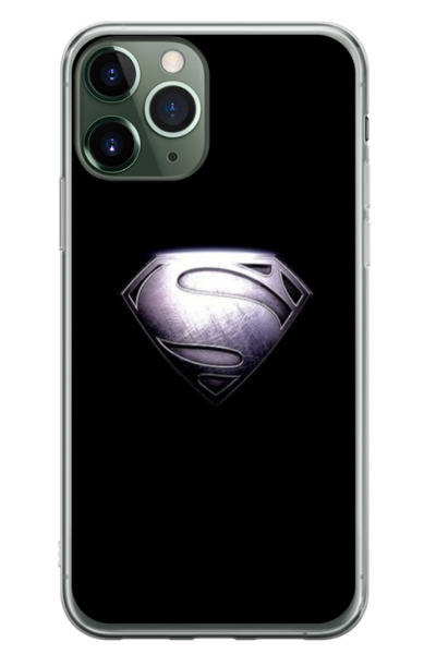 Atlas Husa personalizata 360 de grade pentru Apple iPhone 12 Pro Max, Superma...