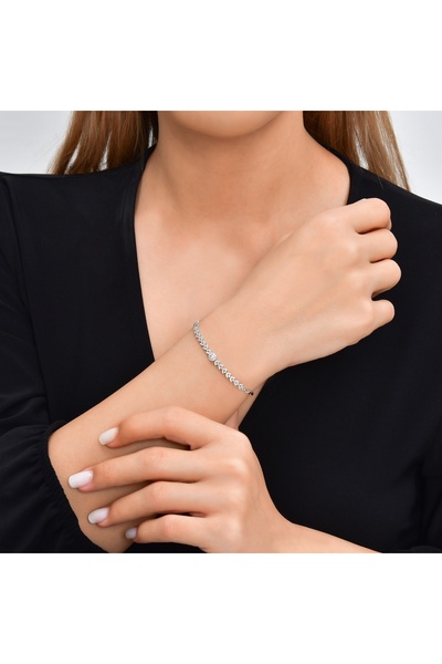 Pırlandia 0,34 Karat Pırlanta Baget Bileklik