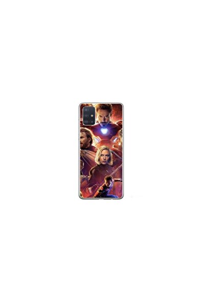 Atlas Husa personalizata 360 de grad Samsung Galaxy A51, Avengers Inifinity W...