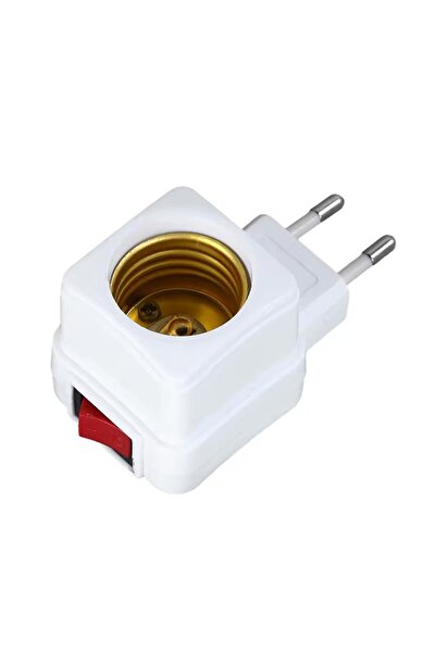 Powermaster Ledx Dy-107 E27 Bulb Lampholder with Plug On/Off Switch