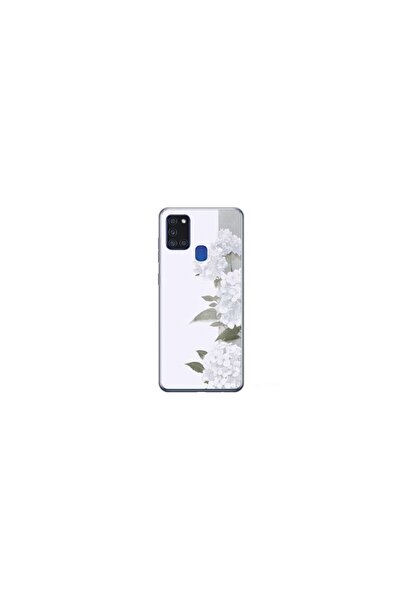 Atlas Husa personalizata 360 de grad Samsung Galaxy A21s, Flowers #16, multic...