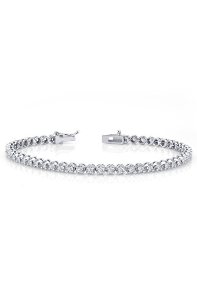 Pırlandia 1,00 Karat Pırlanta Su Yolu Bileklik