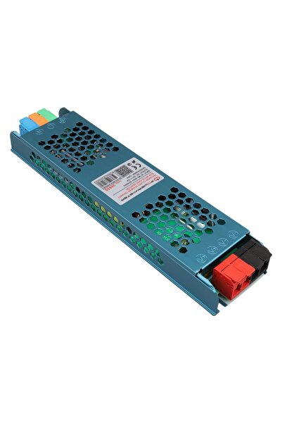 Powermaster PM-26830 12 Volt 10 Amper 120 Watt Slim Metal Kasa Adaptör 208x50...
