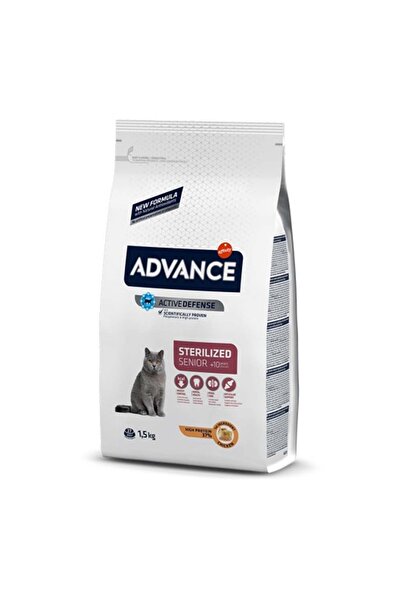 Advance Sterilised +10 Yaşlı Kısırlaştırılmış Kedi Maması 1,5 kg