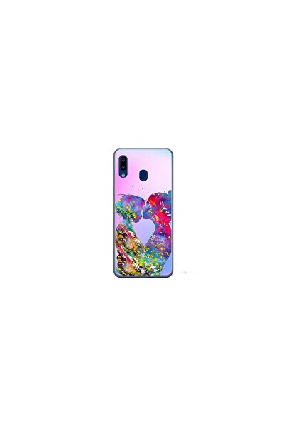 Atlas Huawei Y7 (2019) Προσωποποιημένη θήκη 360 μοιρών, Colorful Love, πολύχρ...