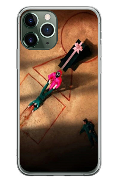 Atlas Husa personalizata 360 de grade pentru Apple iPhone 12 Pro Max, Squid G...