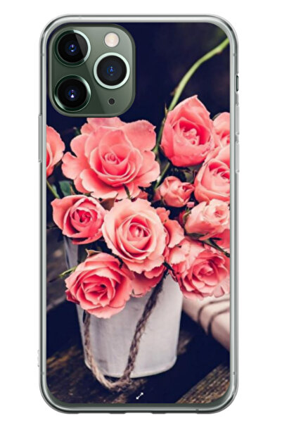 Atlas Husa personalizata 360 de grade pentru Apple iPhone 12 Pro, Flowers #22, S1D1M0379