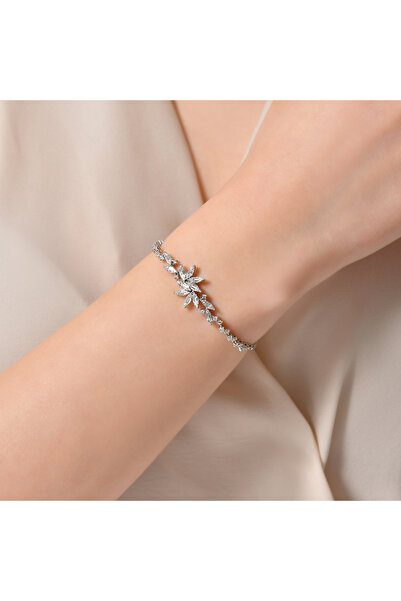 Pırlandia 0,89 Karat Pırlanta Baget Bileklik