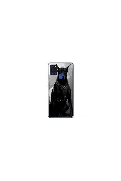 Atlas Husa personalizata 360 de grad Samsung Galaxy A41, Doberman, multicolor...
