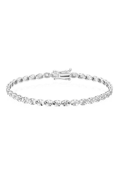 Pırlandia 0,40 Karat Pırlanta Su Yolu Bileklik