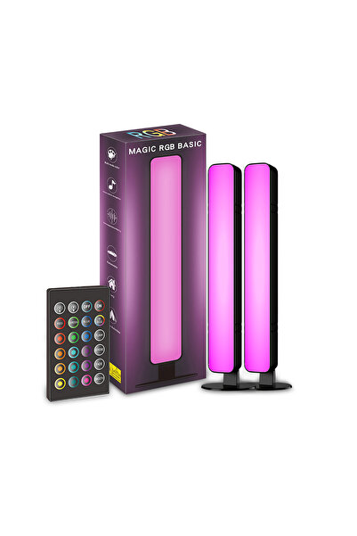 Elindor Bare LED RGB ambientale ®, telecomandă, multicolore