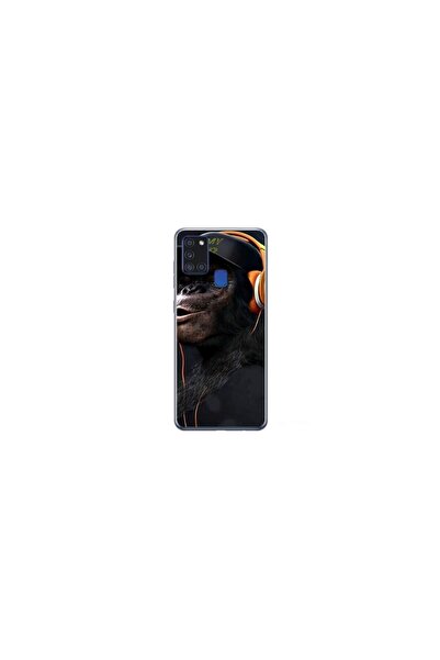 Atlas Husa personalizata 360 de grad Samsung Galaxy A21s, Monkey, multicolor,...