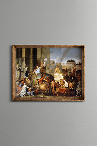 epiqart Intrarea lui Iskander în Babilon - Cadru cu model vintage