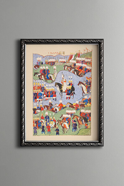epiqart Miniature of the Zigetvar Expedition of Sultan Suleiman the Lawful - ...