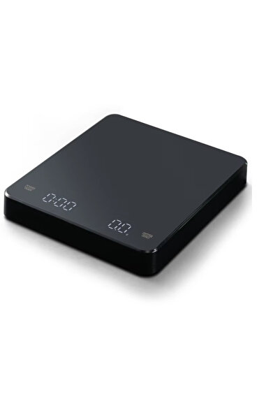 Nubiqo Nubiqo® Digital Kitchen Scale, 0.1g–3Kg, with Timer, Tare Function, LED/LCD Display, Rechargeable