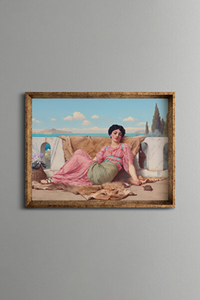 epiqart السلحفاة - إطار منقوش عتيق