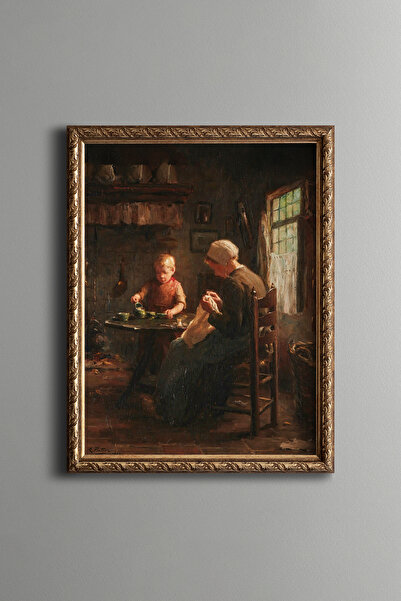epiqart Home Industry - Vintage Patterned Frame