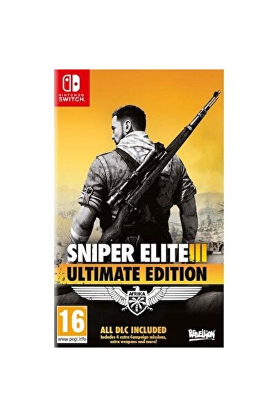 Rebellion Sniper Elite 3 Ultimate Edition NSW