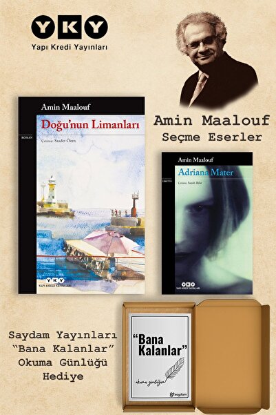 Yapı Kredi Yayınları Doğu’nun Limanları & Adriana Mater Seti - Amin Maalouf K...