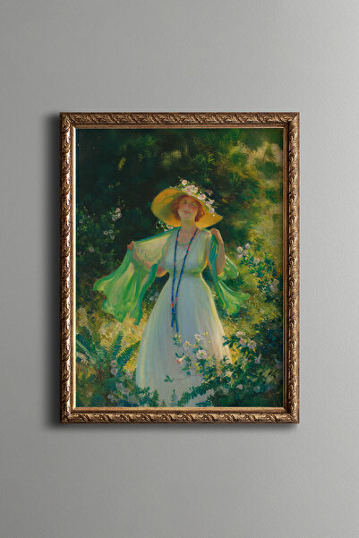 epiqart Calea florilor - Cadru cu model vintage