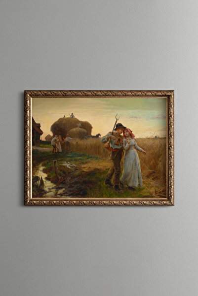 epiqart Saman Hasadı - Cadru cu model vintage