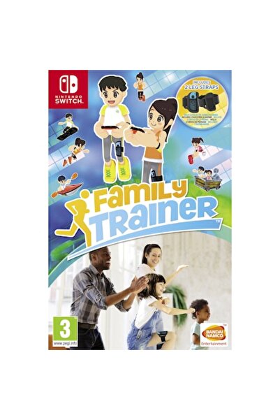 Bandai Namco Bicicletă de familie cu 2 curele pentru picioare