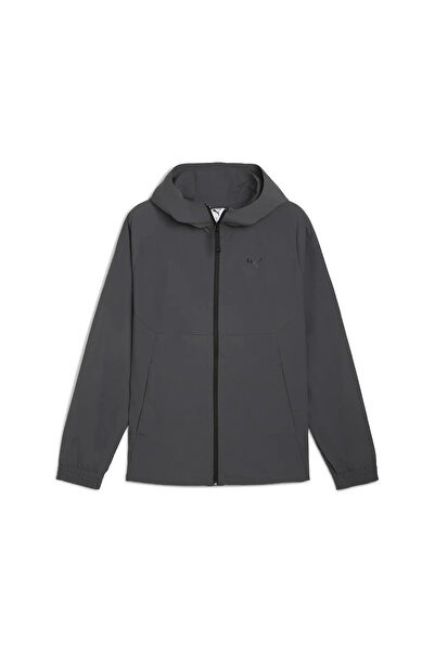 Puma Pumatech Woven Jacket Gray Men's Zippered Jacket