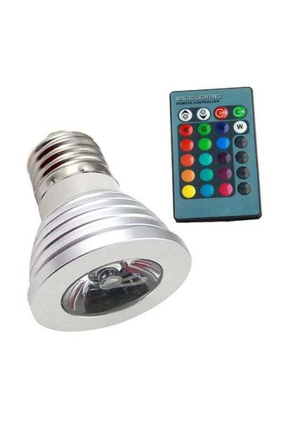 Ehome Accessories EHOME RGB LED Spotlight Bulb Multicolour 9.4x8.9x6.1centimeter