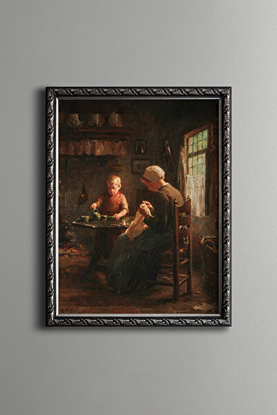 epiqart Home Industry - Vintage Patterned Frame