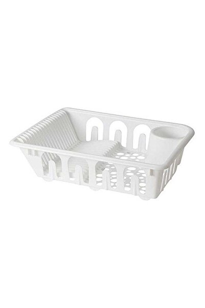 Generic Polypropylene Plastic Dish Drainer White 46x36x12centimeter