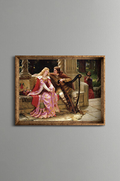 epiqart The End of the Song - Vintage Patterned Frame