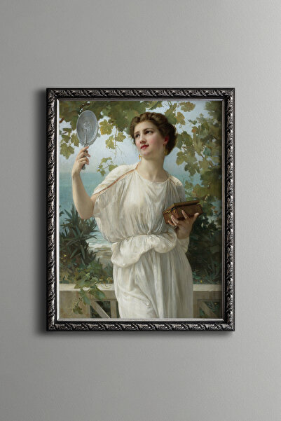 epiqart Admiration of Beauty - Vintage Patterned Frame