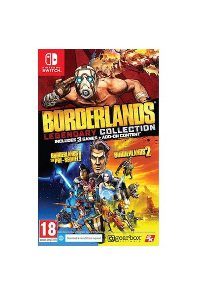 TAKE 2 Colecția Legendară Borderlands (Cod într-o cutie) pentru NSW