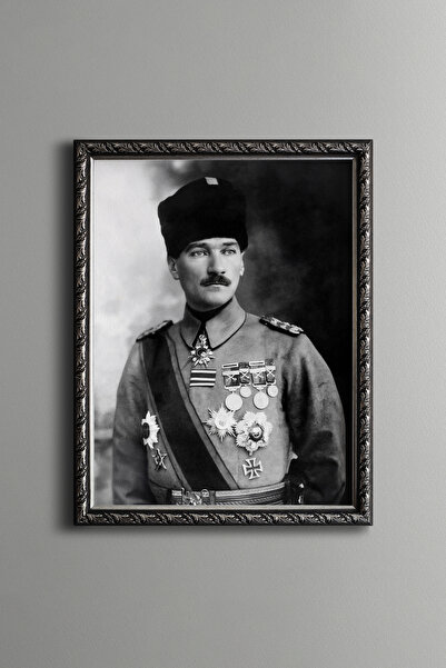 epiqart Atatürk - Cadru cu model vintage